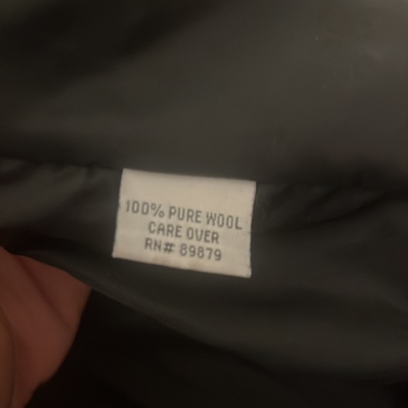 Vintage MDP Mario de Pinto wool long line pea coat / duster size 12/14 women’… - Picture 8 of 11